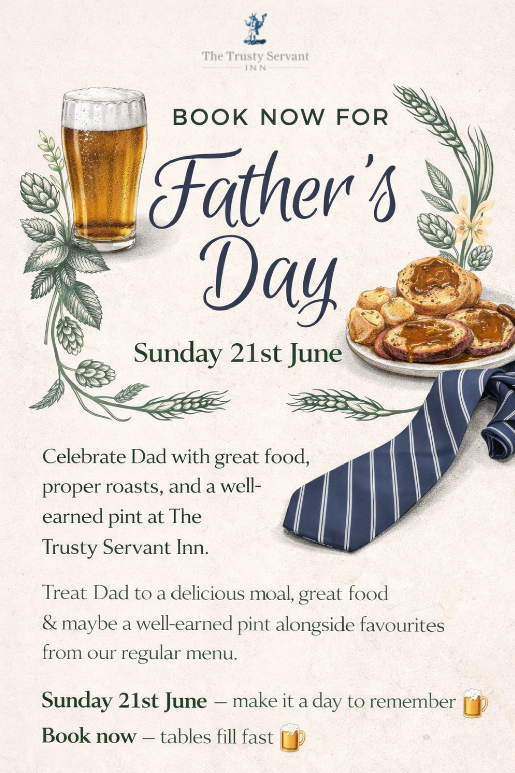 Father's Day at The Trusty Servant Inn